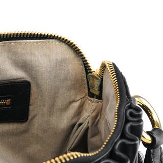 Marc Jacobs Black Quilted Leather Stam 2-Way Bag
