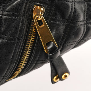 Marc Jacobs Black Quilted Leather Stam 2-Way Bag