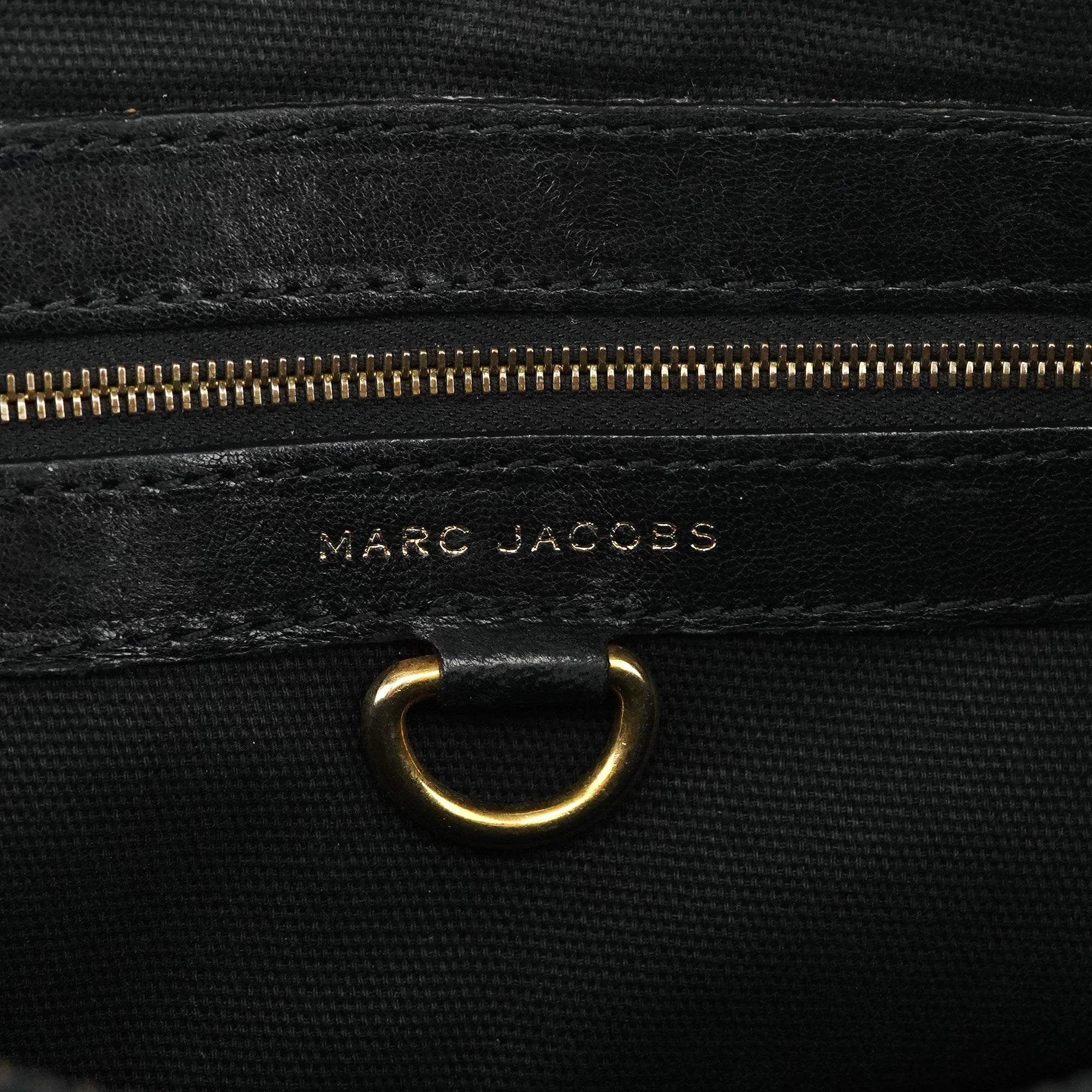 Marc Jacobs Sac deux portés Stam en cuir matelassé noir