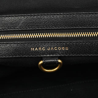 Marc Jacobs Black Quilted Leather Stam 2-Way Bag