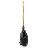 Marc Jacobs Black Quilted Leather Stam Shoulder Bag