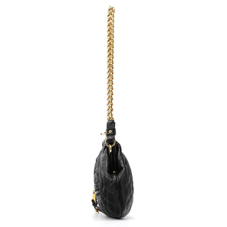 Marc Jacobs Black Quilted Leather Stam Shoulder Bag