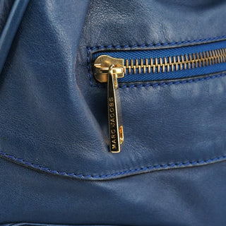 Marc Jacobs Blue Leather Blake Shoulder Bag