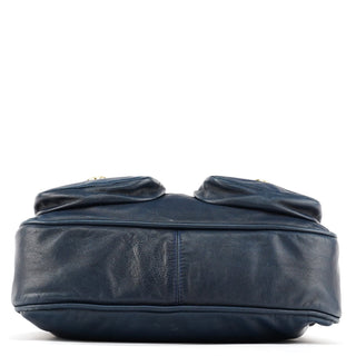 Marc Jacobs Blue Leather Blake Shoulder Bag