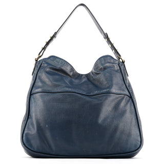 Marc Jacobs Blue Leather Blake Shoulder Bag