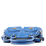 Marc Jacobs Sac deux portés Susan en cuir bleu