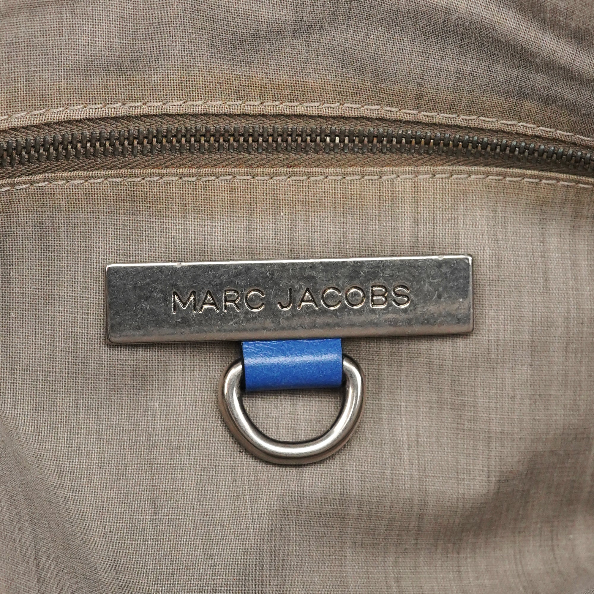 Marc Jacobs Sac deux portés Susan en cuir bleu
