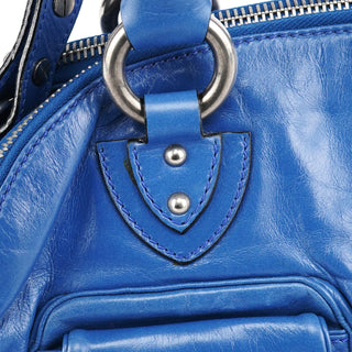 Marc Jacobs Blue Leather Susan 2-Way Bag