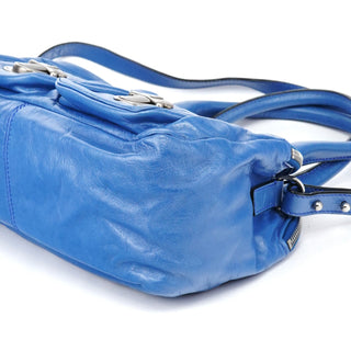 Marc Jacobs Blue Leather Susan 2-Way Bag