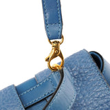 Marc Jacobs Blue Pebbled Leather 2-Way Bag
