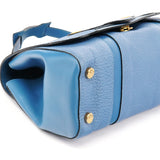 Marc Jacobs Blue Pebbled Leather 2-Way Bag