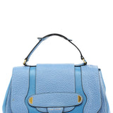 Marc Jacobs Blue Pebbled Leather 2-Way Bag
