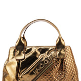 Marc Jacobs Bronze Metallic Leather Irina Tote Bag