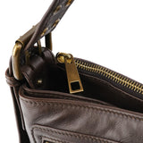 Marc Jacobs Brown Leather Multi-Pocket Shoulder Bag