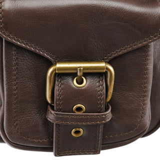 Marc Jacobs Brown Leather Multi-Pocket Shoulder Bag