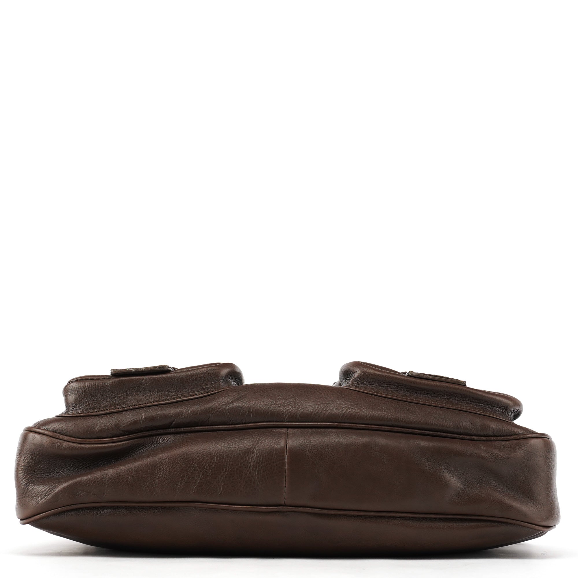 Marc Jacobs Brown Leather Multi-Pocket Shoulder Bag