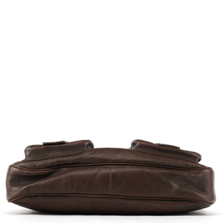 Marc Jacobs Brown Leather Multi-Pocket Shoulder Bag