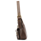 Marc Jacobs Brown Leather Multi-Pocket Shoulder Bag