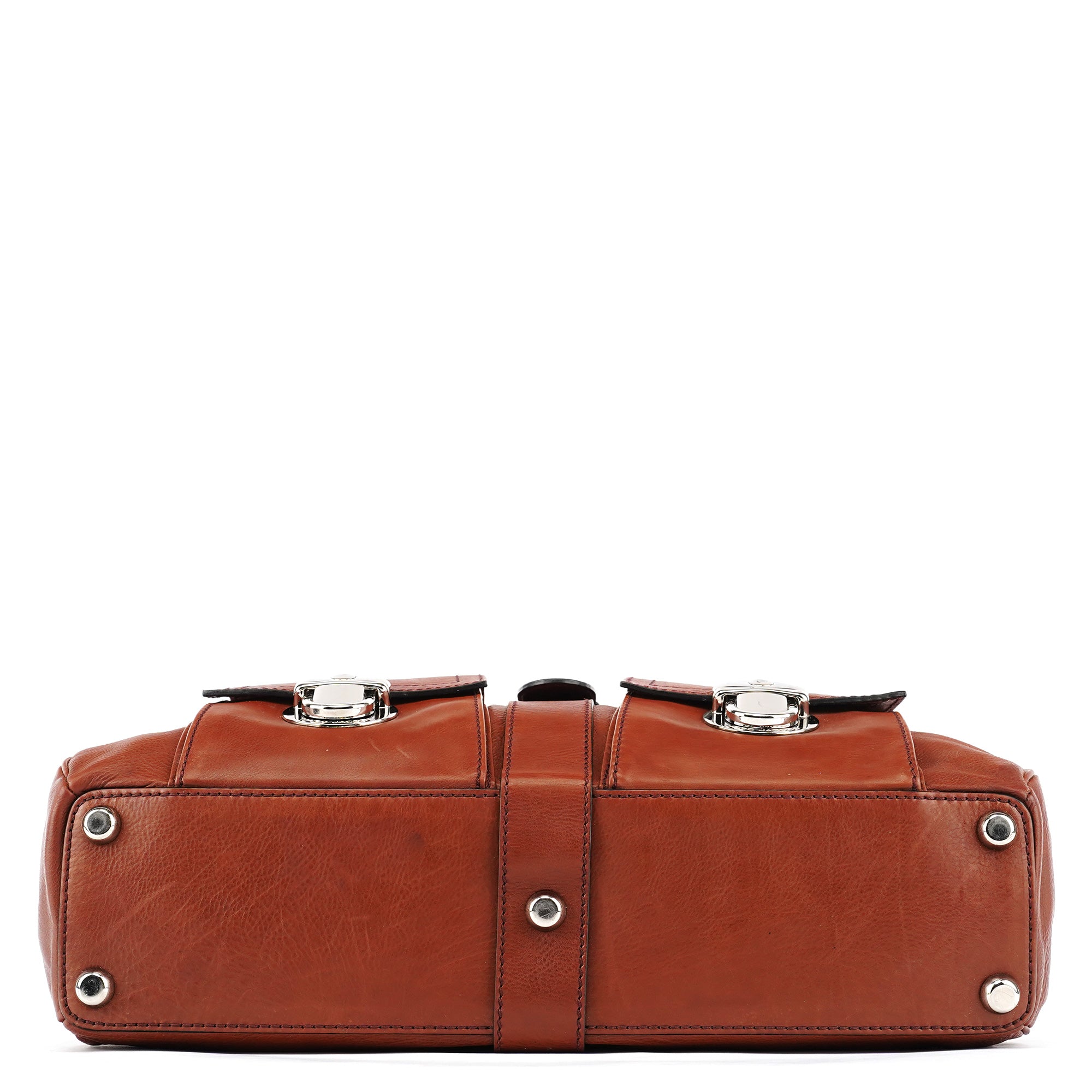Marc Jacobs Sac cabas Venetia en cuir marron
