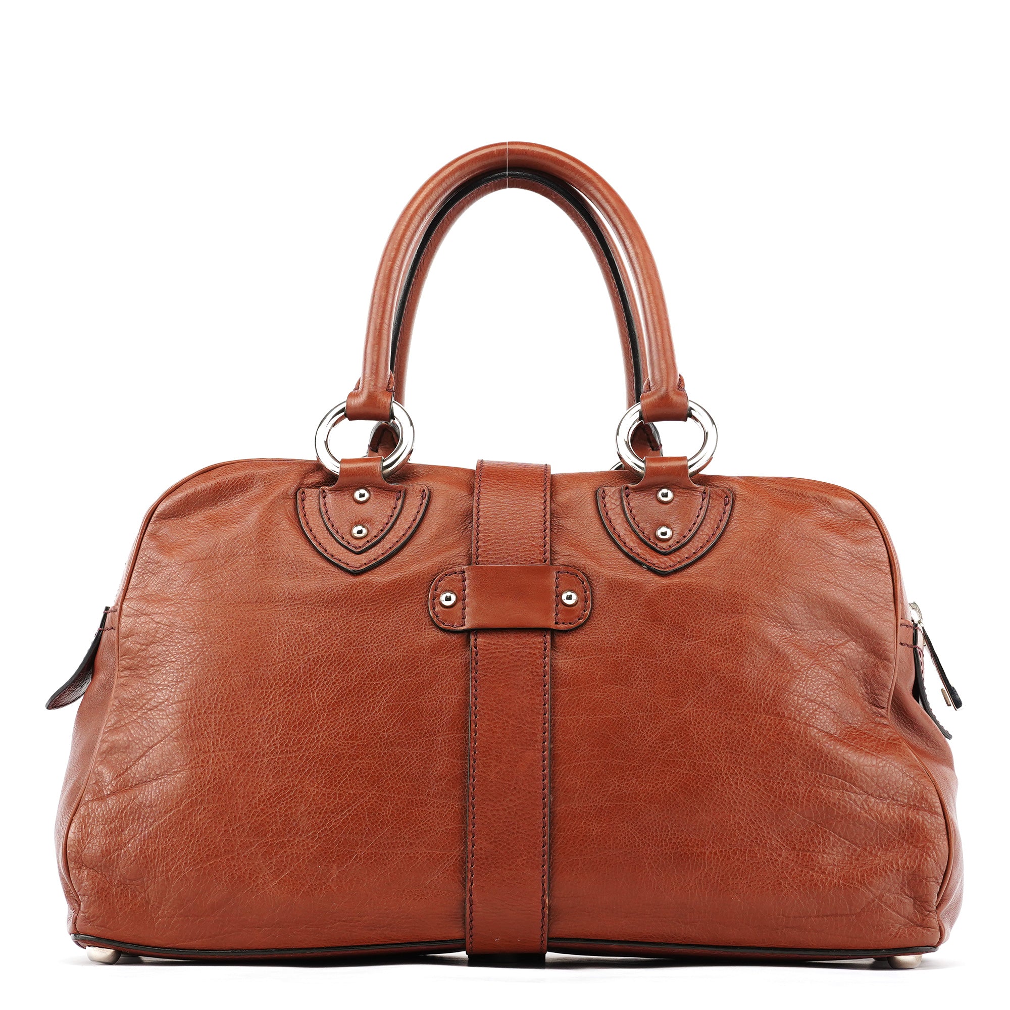 Marc Jacobs Sac cabas Venetia en cuir marron