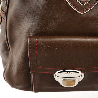 Marc Jacobs Brown Leather Venetia Tote Bag