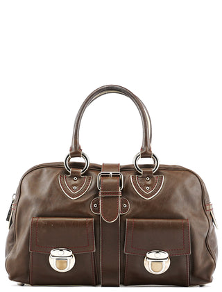 Marc Jacobs Brown Leather Venetia Tote Bag
