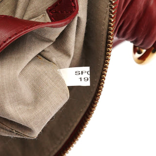 Marc Jacobs Burgundy Leather Blake Multi-Pocket Tote Bag
