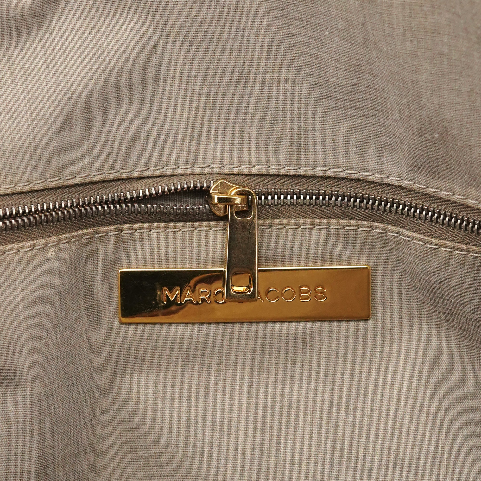 Marc Jacobs Burgundy Leather Pocket 2-Way Bag