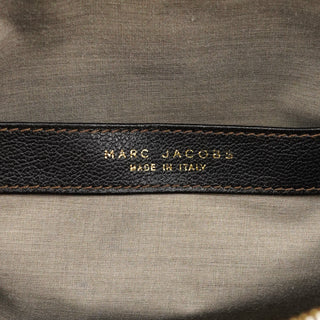 Marc Jacobs Dark Brown Quilted Leather 2-Way Bag