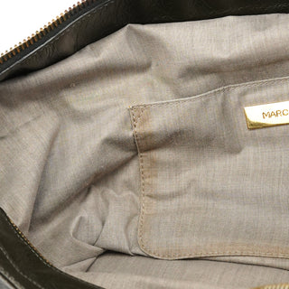 Marc Jacobs Dark Green Leather Multi Pocket 2-Way Bag