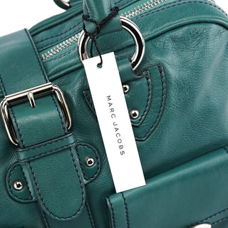 Marc Jacobs Green Leather Venetia Tote Bag