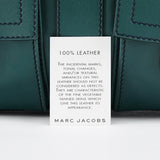 Marc Jacobs Sac cabas Venetia en cuir vert