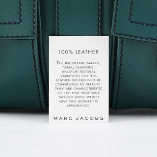Marc Jacobs Green Leather Venetia Tote Bag