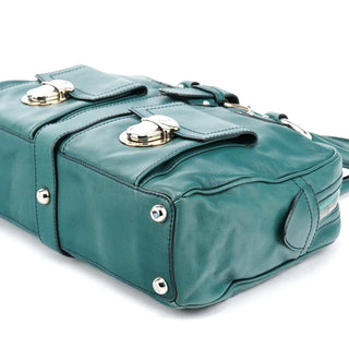 Marc Jacobs Green Leather Venetia Tote Bag