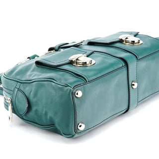 Marc Jacobs Green Leather Venetia Tote Bag