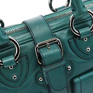Marc Jacobs Green Leather Venetia Tote Bag
