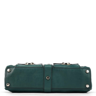 Marc Jacobs Green Leather Venetia Tote Bag
