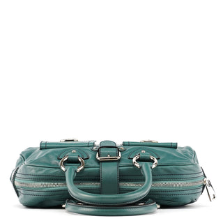 Marc Jacobs Green Leather Venetia Tote Bag