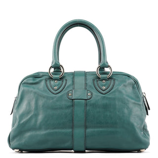 Marc Jacobs Green Leather Venetia Tote Bag