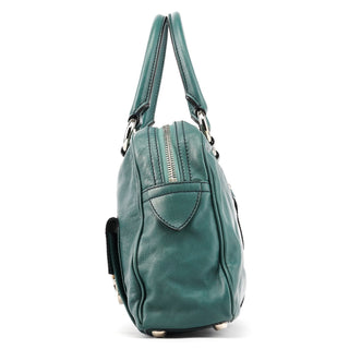 Marc Jacobs Green Leather Venetia Tote Bag