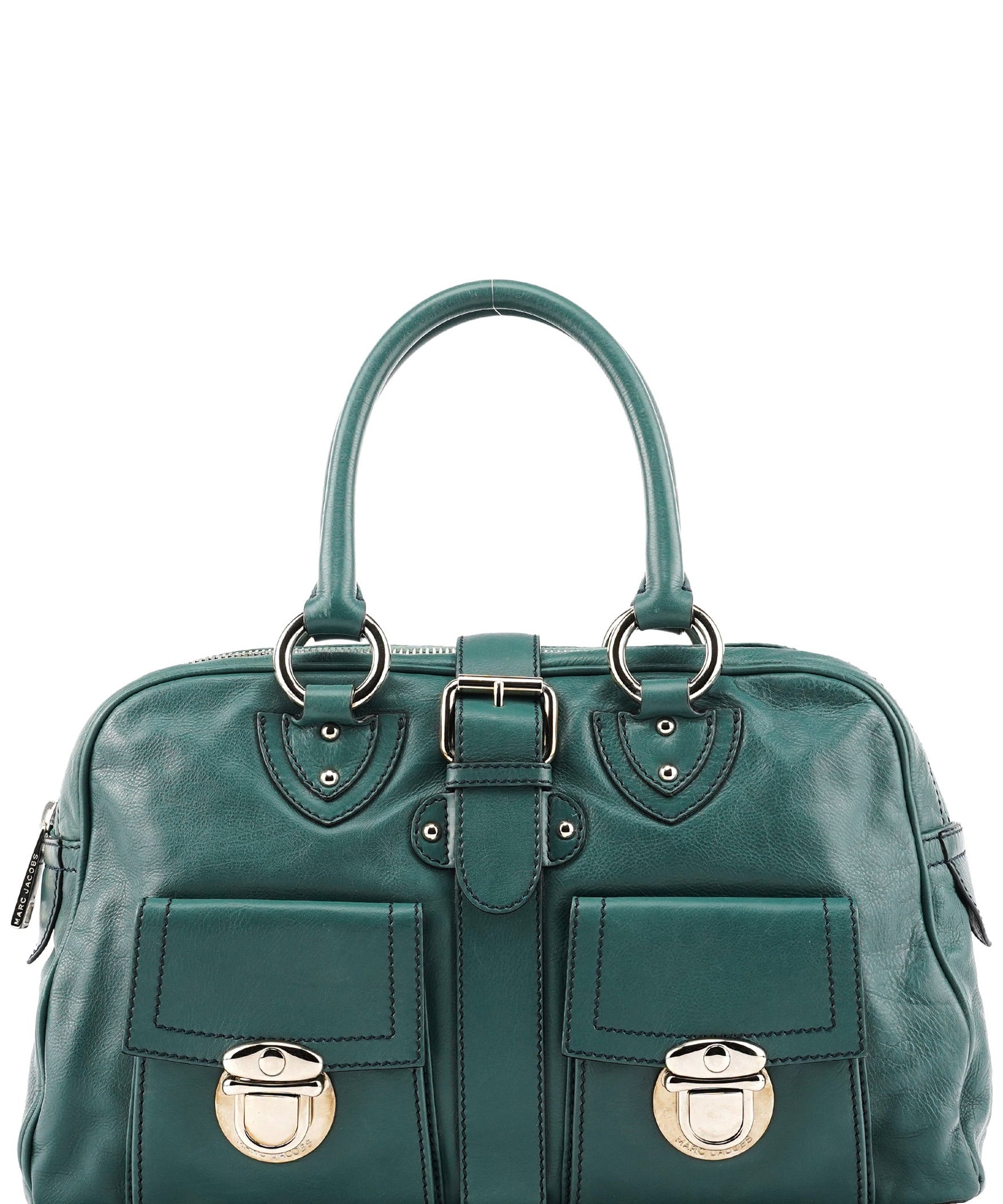 Marc Jacobs Green Leather Venetia Tote Bag