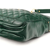 Marc Jacobs Green Quilted Leather Chain Shoulder Bag