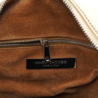 Marc Jacobs Ivory Leather Blake Multi-Pocket Shoulder Bag