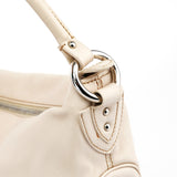 Marc Jacobs Ivory Leather Blake Multi-Pocket Shoulder Bag