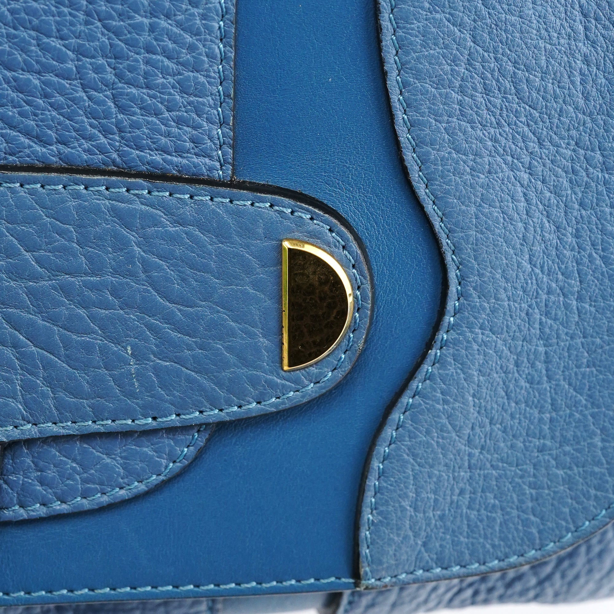 Marc Jacobs Sac deux portés en cuir bleu clair