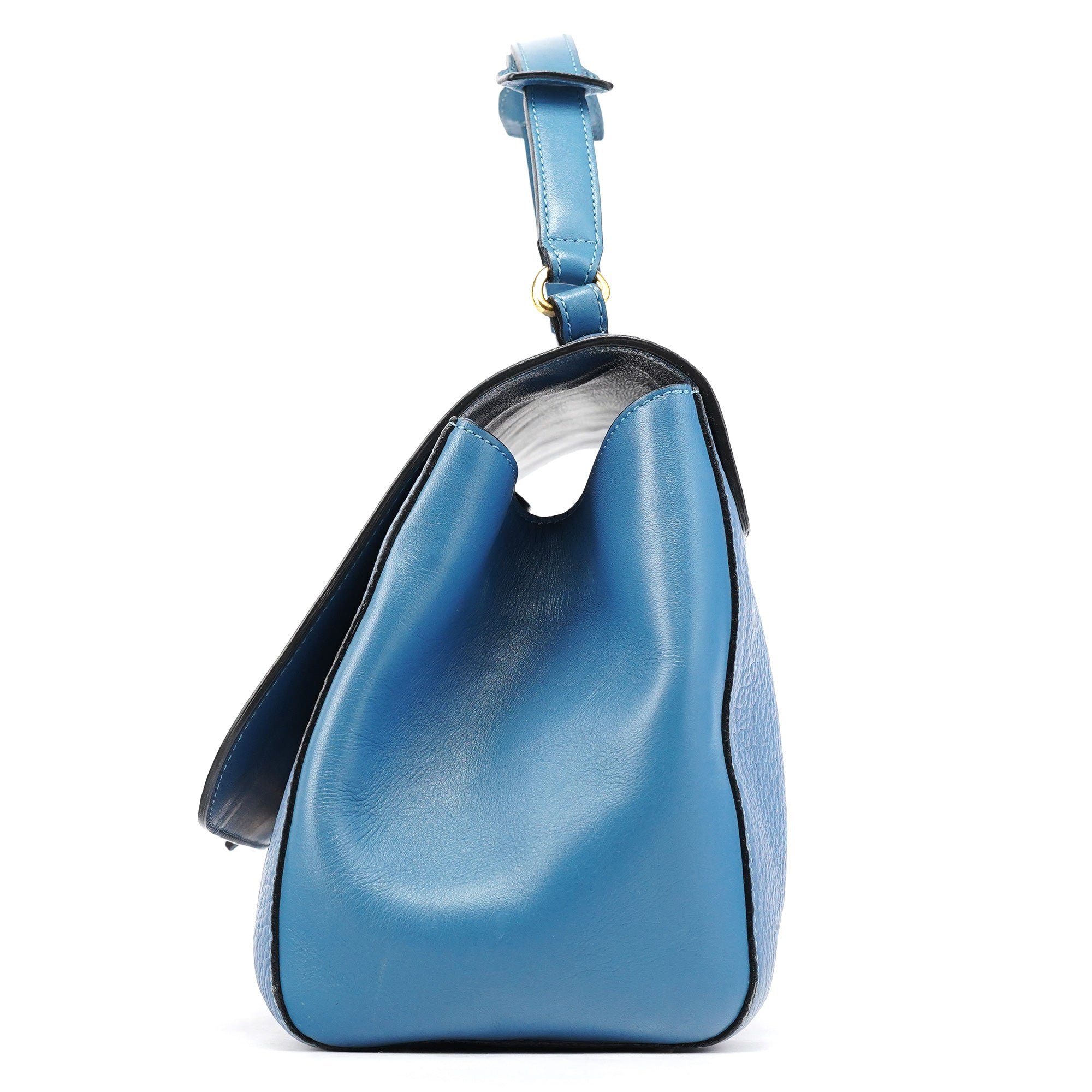 Marc Jacobs Sac deux portés en cuir bleu clair