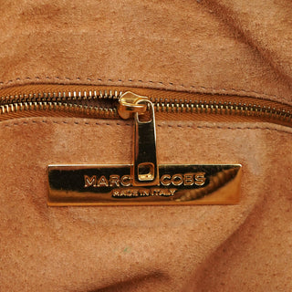 Marc Jacobs Light Brown Leather Multi Pocket Tote Bag