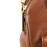 Marc Jacobs Light Brown Leather Multi Pocket Tote Bag