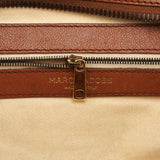 Marc Jacobs Light Brown Quilted Leather Bowling Bag