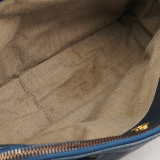 Marc Jacobs Navy Leather Multi-Pocket Tote Bag